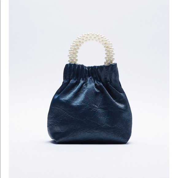 Zara pearl handle crossbody bag - Picture 1 of 7